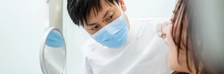 予防・定期検診の様子